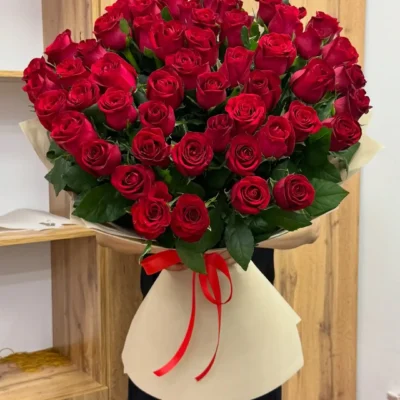 Classic 51 Red Roses Bouquet