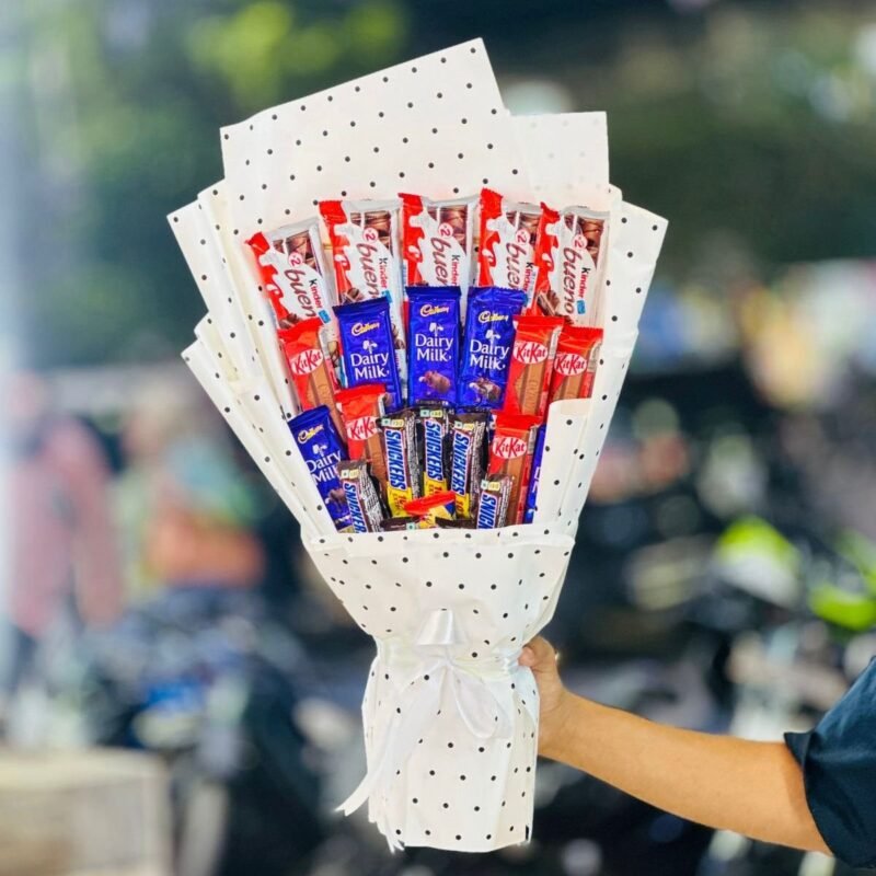 Kinder Bueno, Dairy Milk, KitKat & Snickers Mixed Chocolate Bouquet
