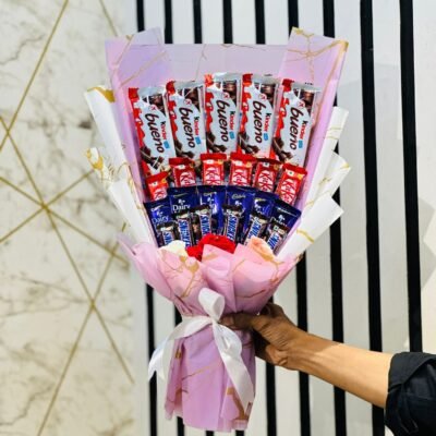 Kinder Bueno, KitKat, Dairy Milk & Snickers Mixed Chocolate Bouquet