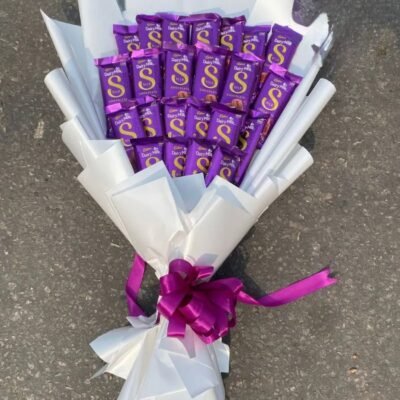 25pcs Cadbury Dairy Milk Silk Chocolate Bouquet